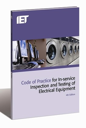 picture of the IET Code of Practice for In-service Inspection and Testing of Electrical Equipment