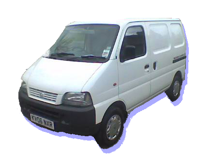 Suzuki Carry Van as used by P.A.Tame PAT Testing